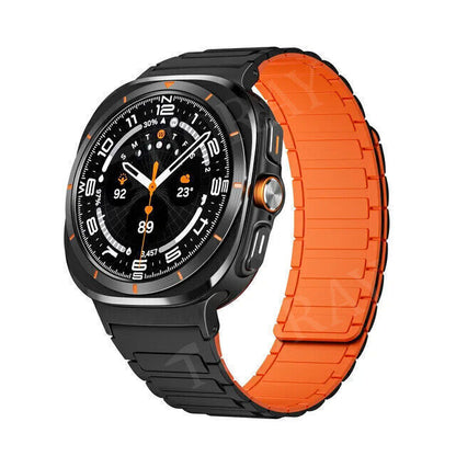 Quick Fit Silicone Band for Samsung Galaxy Watch Ultra 47mm Magnetic Loop Strap