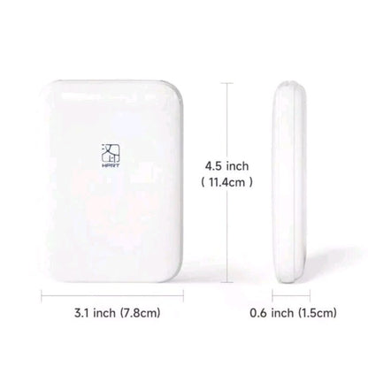 HPRT MT53 Mini Photo Printer - White
