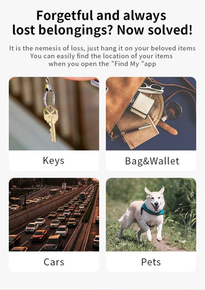 Security Bluetooth GPS Tag Based on Apple Find My App Anti-Lose Tracker Sound Lo