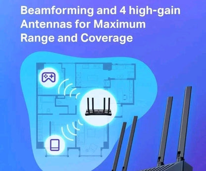 TP-Link AX20 Archer AX1800 4 Stream Dual Band Wi-Fi 6 Wireless Router™
