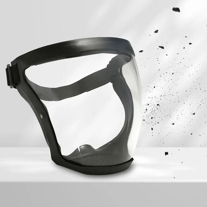 Anti-fog Shield Safety Full Face Super Protective Head Cover Transparent Mask