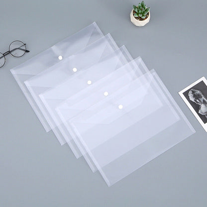 File Folder Plastic A4 Expandable Binder Pocket Perforated Pockets Envelope
