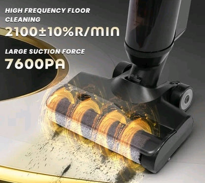 TurboClean Cordless Hard Floor Cleaner Mop and Wet/Dry Vacuum