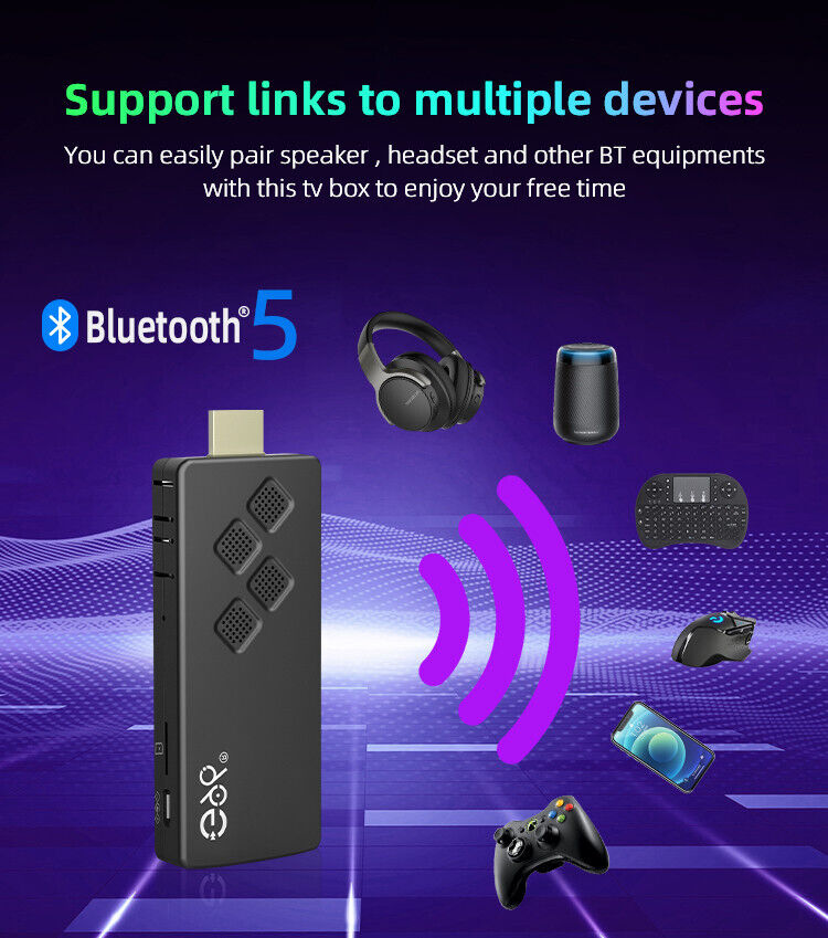G96 high-performance android 13.0 4k smart TV Stick ATV H313 2GB RAM 16GB ROM Q2