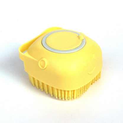 Silicone Dog Bath Massage Gloves Brush Pet Cat Bathroom Cleaning Tool Comb Brush