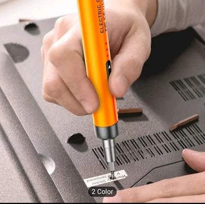 46-in-1 Small Precision Electric Screwdriver, Silent, Durable,  Orange