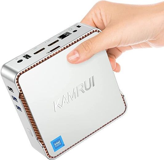 Intel N95 4K Mini PC 8GB DDR4 256GB SSD 2.4G/5G WiFI 5 BT 4.2 Windows 11 PRO
