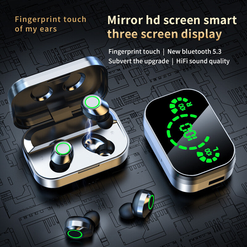 Bluetooth Earphones Headphones For Apple iPhone 16/15/Pro/14/13/12/11/X Earbuds