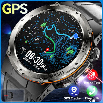 Smartwatch IP68 Outdoor Sport Watch Fitness Tracker Health Monitor BT Call