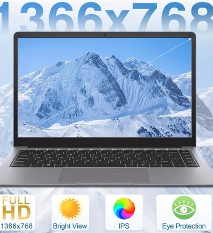 RNRUO 14 Inch Ultra-thin Affordable High-definition 2-in-1 Laptop 16gb 1TB N5095