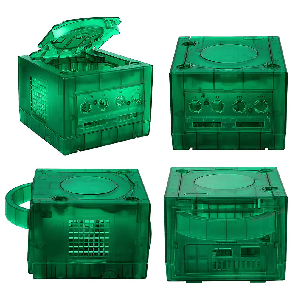 🔧 5-Color Transparent Replacement Shell for Nintendo GameCube Console 💎