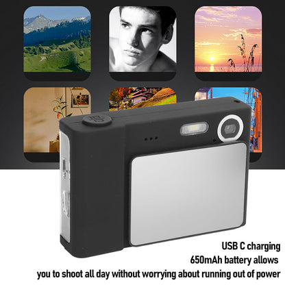 Digital Camera For Photography 48MP 1080P HD 2.4 Inch  Screen 8x Digital