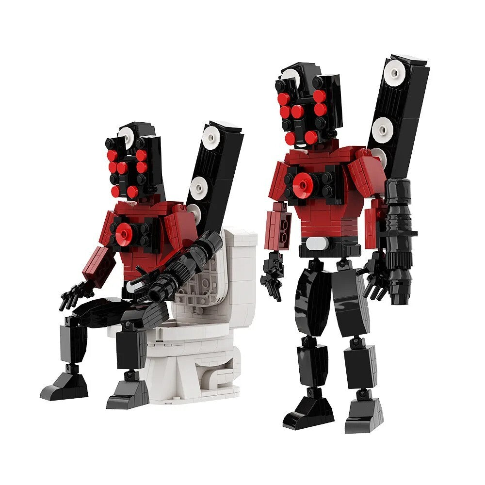 Skibidi Toilet Man Monitor Man Titan Speaker Man Titan Figure