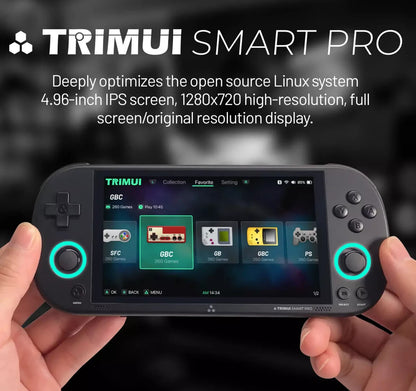 Trimui Smart Pro - Linux Retro Game Handheld Console  128GB Card Choose Console