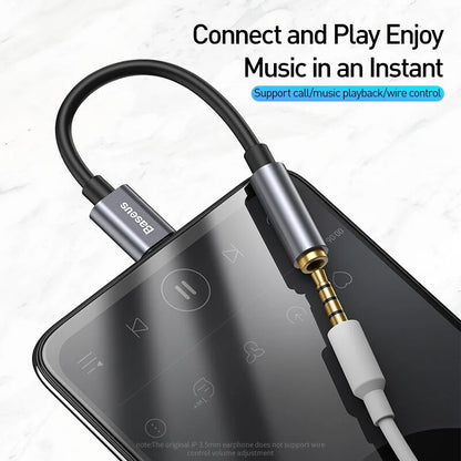 Baseus USB Type C To 3.5mm Earphone Jack OTG Adapter Type-C 3.5 mm Headphone