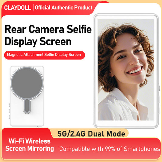 T1 Wireless Magnetic Selfie Vlogger Monitor Screen 5G/2.4G iPhone Gear Camera