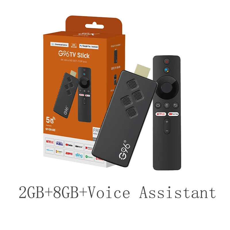 G96 high-performance android 13.0 4k smart TV Stick ATV H313 2GB RAM 16GB ROM Q2