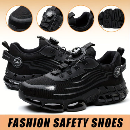 Best Indestructible Safety Work Shoes Steel Toe Breathable Work Boots Mens US