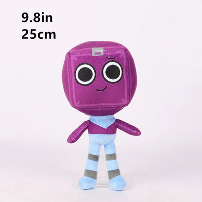 【Dandy's World Game】 Plush Doll Twisted Box Scraps Pebble Figure Toy Collection