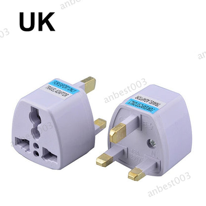 US/UK/AU/DE Plug Adapter USA To Europe Travel Wall AC Power Charger Converter