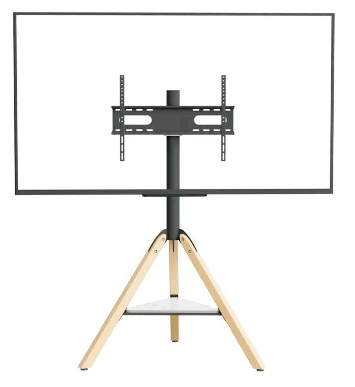 Tripod TV Stand for 40-75” LED LCD Flat Screen Height Adjustable Floor TV Stand