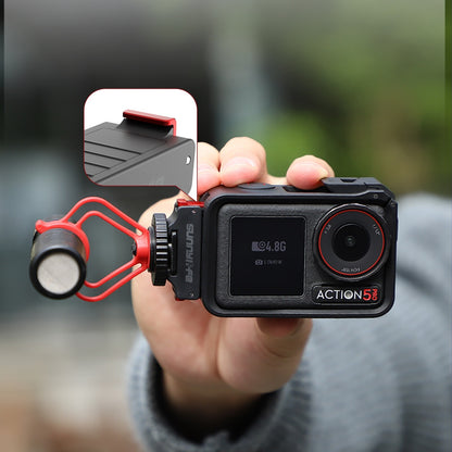 Magnetic Quick-Release Cold Shoe Adapter for DJI OSMO ACTION 5 PRO/4/3 Portable