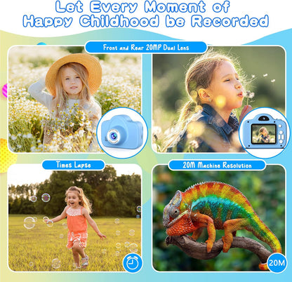Kids Camera for Boys & Girls, Camera for Kids 3 4 5 6 7 8 9 10 Years Old, Toddle