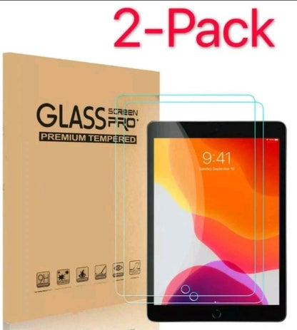 [2-Pack] HD Tempered GLASS Screen Protector for Apple iPad 6th Generation 2018