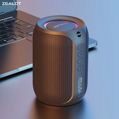 Powerful Bluetooth Speaker, Bass Wireless,LED Light, Outdoor Speakers, Subwoofer