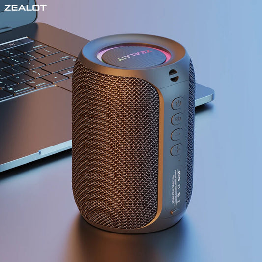 Powerful Bluetooth Speaker, Bass Wireless,LED Light, Outdoor Speakers, Subwoofer