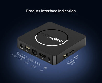 4K HDR10+ Smart TV Box Allwinner H313 2GB16GB Dual Wifi Set Top Box Media Player