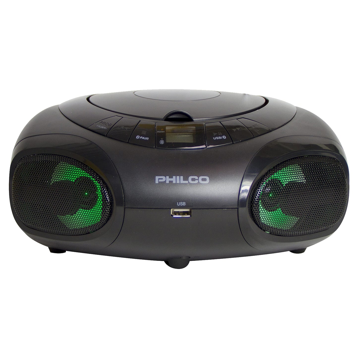 Portable Bluetooth Boombox CD Player with AM FM Radio and USB Playback | Fun ...