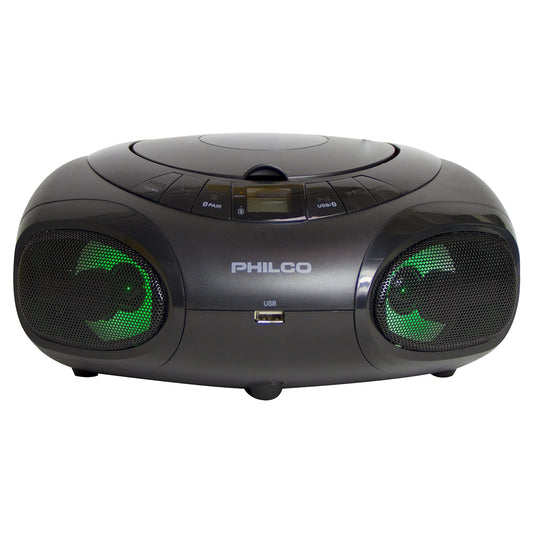 Portable Bluetooth Boombox CD Player with AM FM Radio and USB Playback | Fun ...