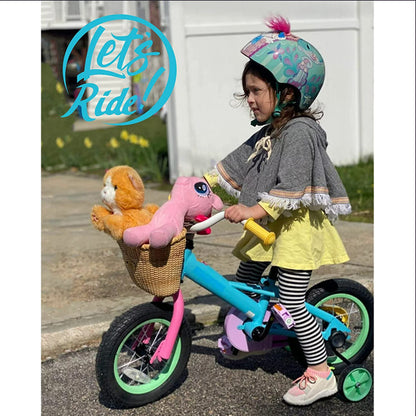 12 Inch Kids Toddler Starter Bicycle Training Wheels BEST GIFT For Ages 2-4 Girl