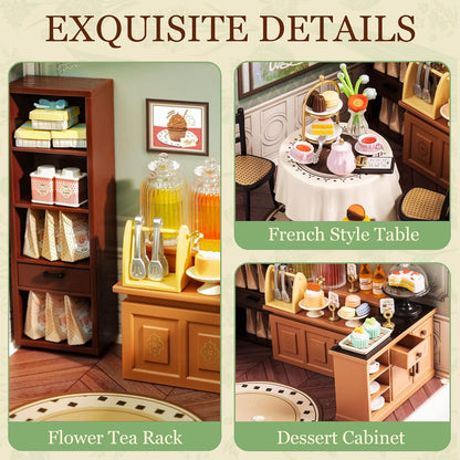 Rolife 1:24 Miniature Dollhouse Super Creator Plastic Building Teens Xmas Gift