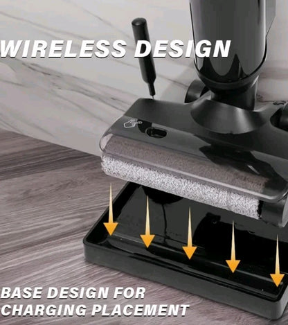 TurboClean Cordless Hard Floor Cleaner Mop and Wet/Dry Vacuum