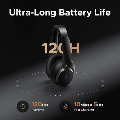 UGREEN Studio Pro ANC Wireless Headphones 48dB Bluetooth Hi-Res LDAC 120H