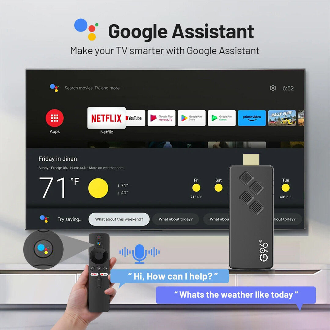 G96 high-performance android 13.0 4k smart TV Stick ATV H313 2GB RAM 16GB ROM Q2