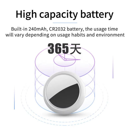 Security Bluetooth GPS Tag Based on Apple Find My App Anti-Lose Tracker Sound Lo