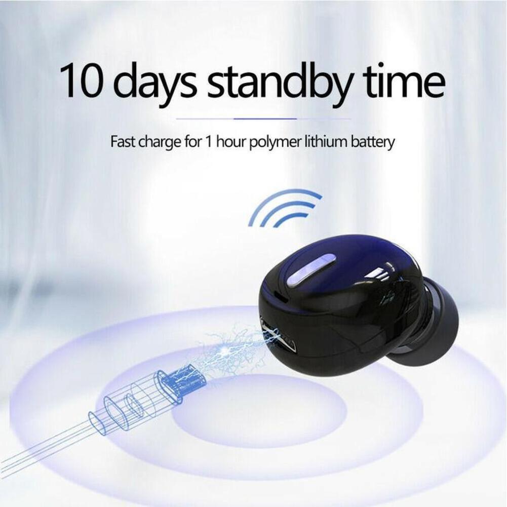 X9 Pro Bluetooth Compatible Wireless Heavy Bass Earphone Hand Earbud Free