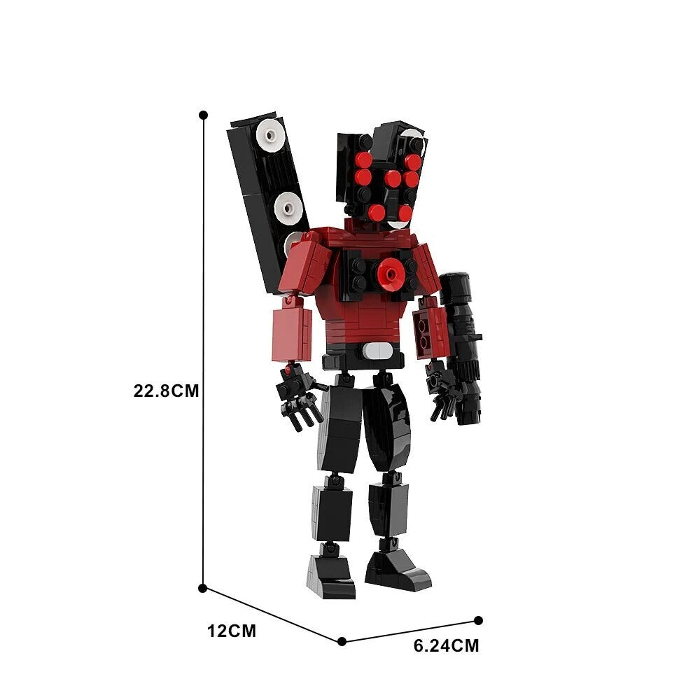Skibidi Toilet Man Monitor Man Titan Speaker Man Titan Figure