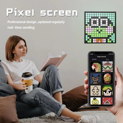LED Lamp Matrix Pixel Panel RGB USB Car Sign Display Window Desktop Lamps GIFT