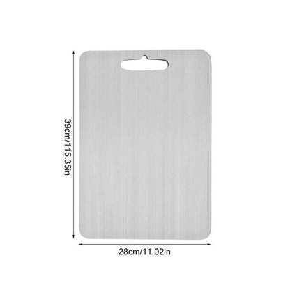 Titanium Cutting Board Double-Sided Titanium Cutting Boards for Kitchen Camping