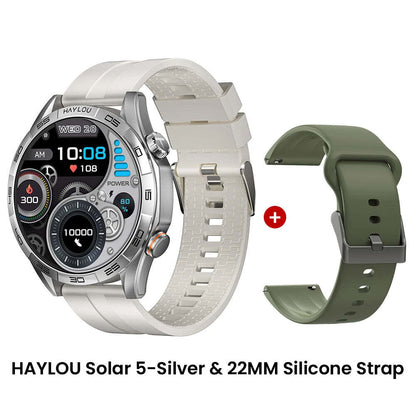 HAYLOU Solar 5 AMOLED Smartwatch with Health Monitoring