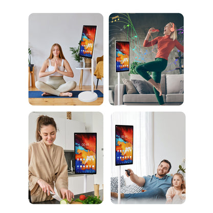 Portable TV 21.5 Inch 1080 Screen For 12 2.4G 5.8G BT4.2
