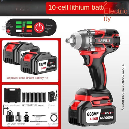 Electric Wrench Brushless Torque Electric Wrench Wind Gun Lithium Electric Tool