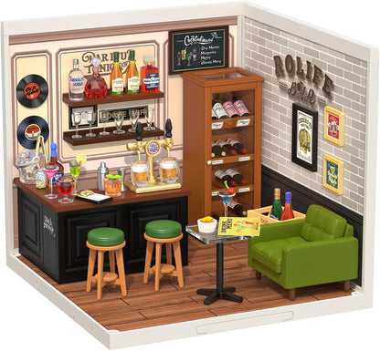 Rolife 1:24 Miniature Dollhouse Super Creator Plastic Building Teens Xmas Gift