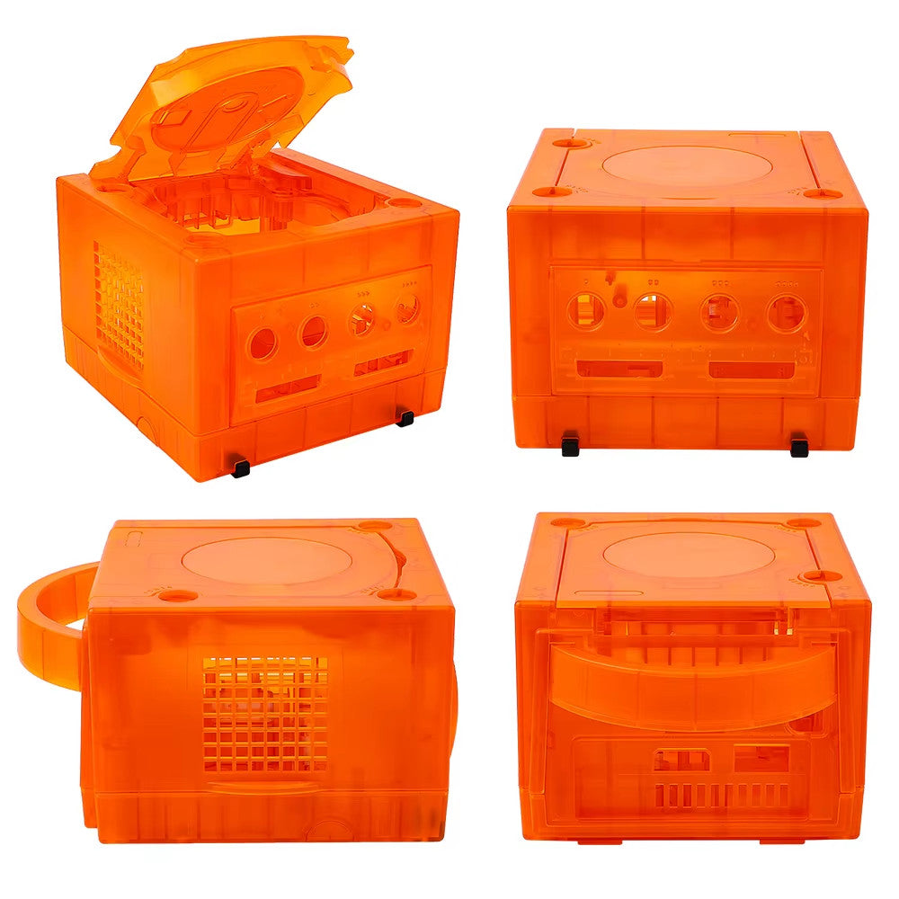 🔧 5-Color Transparent Replacement Shell for Nintendo GameCube Console 💎