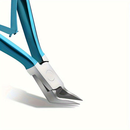 Stainless Steel Toenail Clippers - Classic Style Straight Edge Nail Clipper for