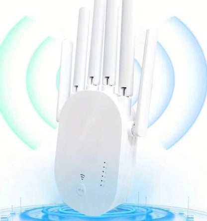 2025 WiFi Extender Signal Booster, WiFi Extender 5GHz/2.4GHz 1200Mbps WiFi Range